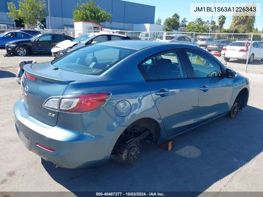 JM1BL1S63A1226343 2010 Mazda Mazda3 S Sport