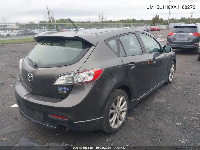 2010 Mazda Mazda3 S Grand Touring VIN: JM1BL1H6XA1188276 Lot: 40496130