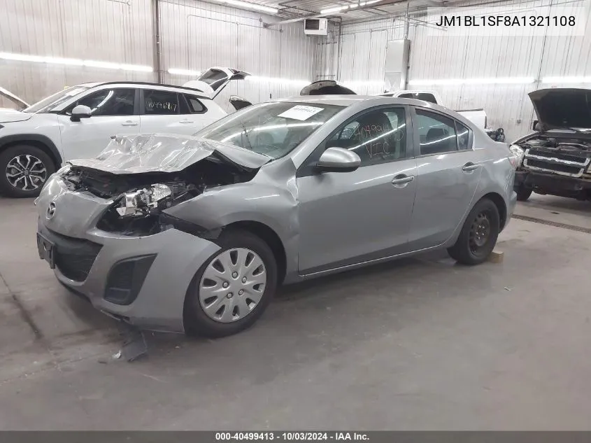 2010 Mazda Mazda3 I Sport VIN: JM1BL1SF8A1321108 Lot: 40499413