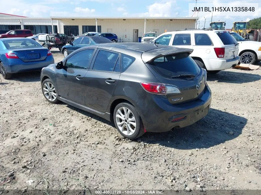 2010 Mazda Mazda3 S Sport VIN: JM1BL1H5XA1335848 Lot: 40502728