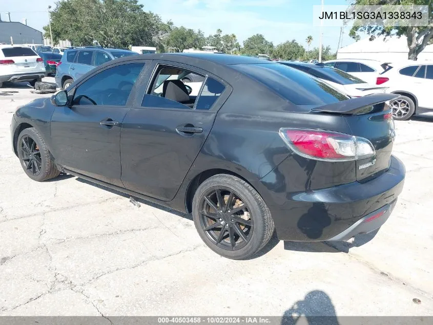 2010 Mazda Mazda3 I Sport VIN: JM1BL1SG3A1338343 Lot: 40503458