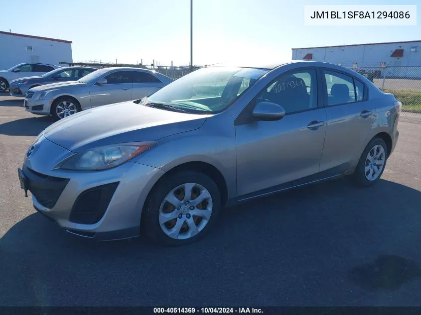 2010 Mazda Mazda3 I Sport VIN: JM1BL1SF8A1294086 Lot: 40514369