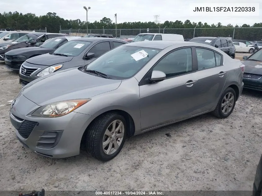 2010 Mazda Mazda3 I Touring VIN: JM1BL1SF2A1220338 Lot: 40517234