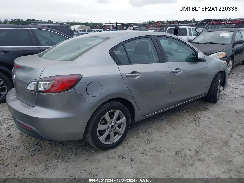 2010 Mazda Mazda3 I Touring VIN: JM1BL1SF2A1220338 Lot: 40517234