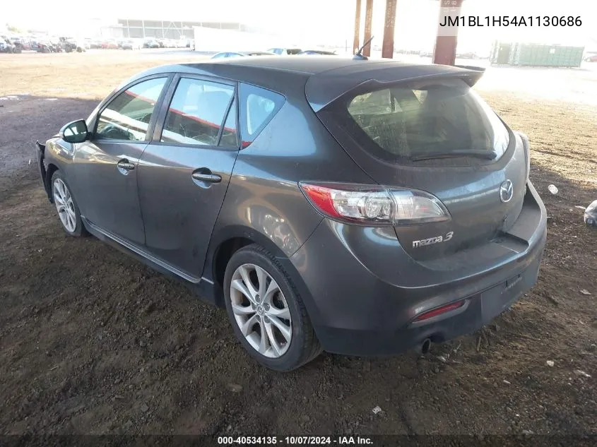 2010 Mazda 3 S VIN: JM1BL1H54A1130686 Lot: 40534135