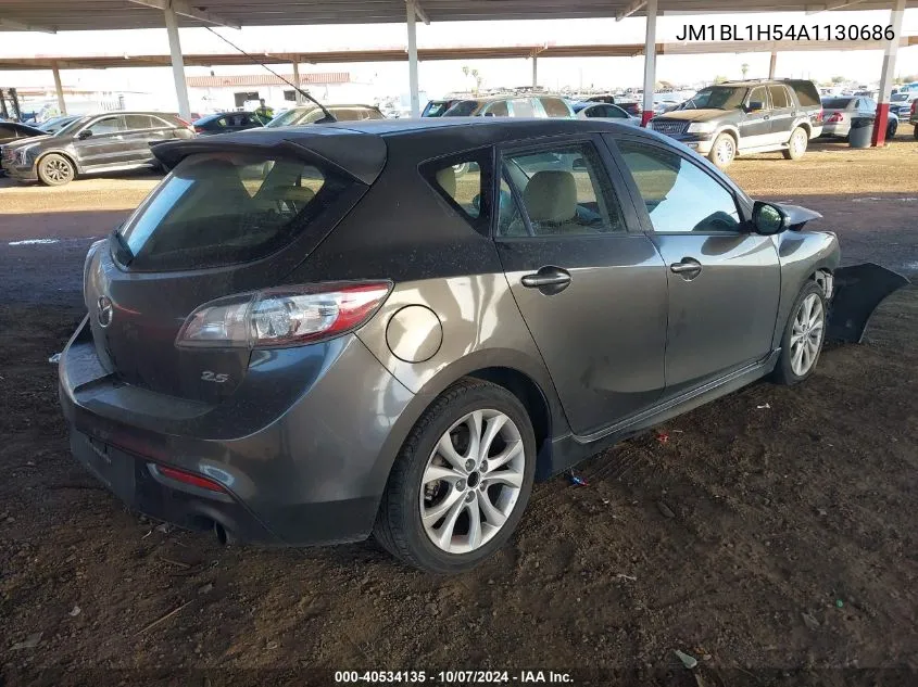 2010 Mazda 3 S VIN: JM1BL1H54A1130686 Lot: 40534135