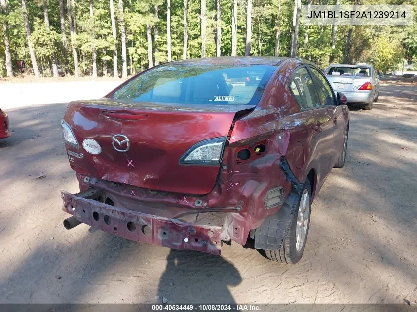 JM1BL1SF2A1239214 2010 Mazda Mazda3 I