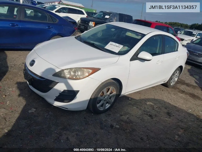 JM1BL1SF3A1134357 2010 Mazda 3 I