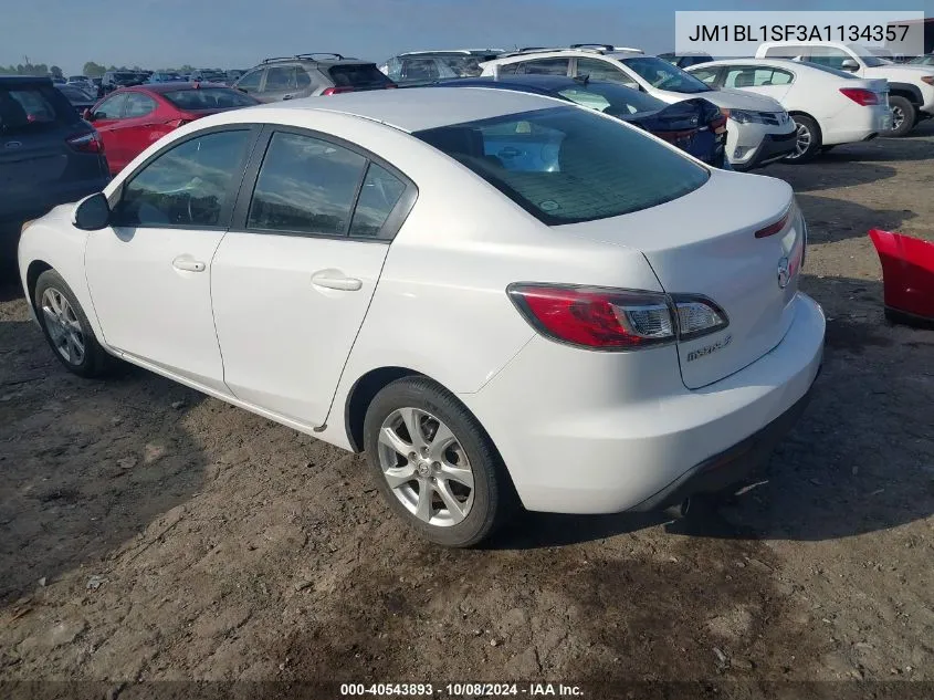 JM1BL1SF3A1134357 2010 Mazda 3 I