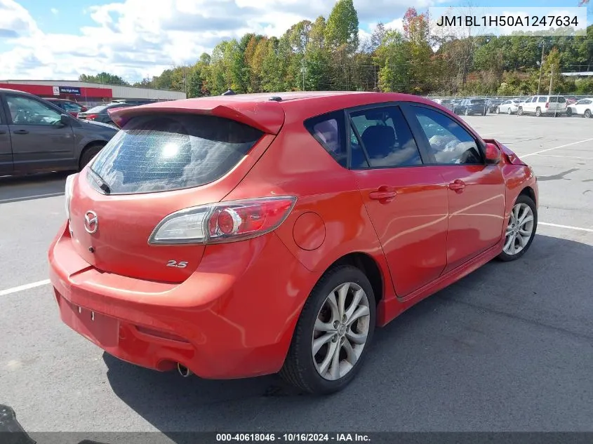 2010 Mazda Mazda3 S Sport VIN: JM1BL1H50A1247634 Lot: 40618046