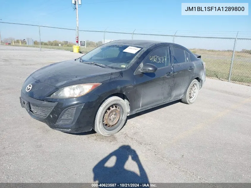 2010 Mazda Mazda3 I VIN: JM1BL1SF1A1289800 Lot: 40623587