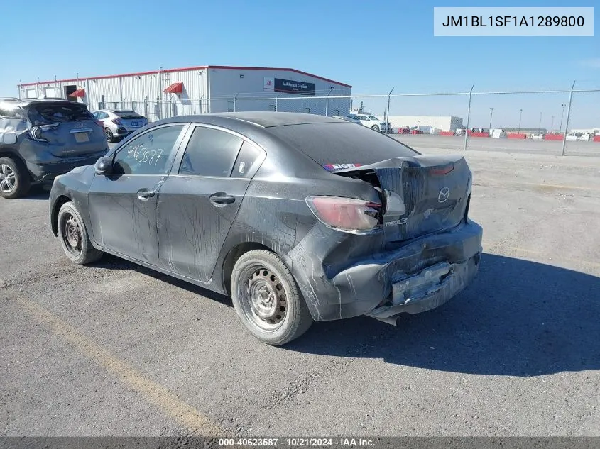 2010 Mazda Mazda3 I VIN: JM1BL1SF1A1289800 Lot: 40623587