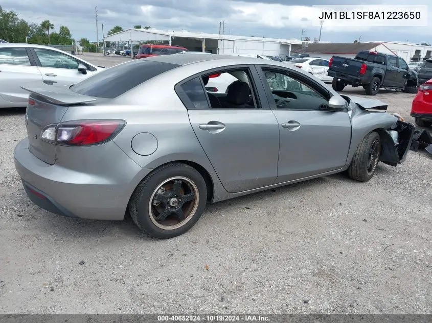 2010 Mazda 3 I VIN: JM1BL1SF8A1223650 Lot: 40652924