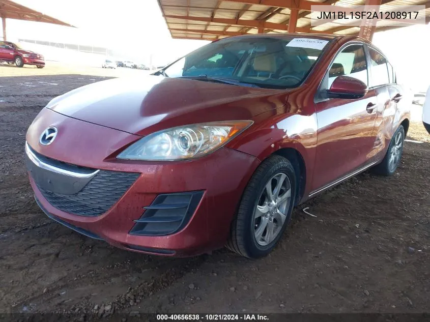 2010 Mazda 3 I VIN: JM1BL1SF2A1208917 Lot: 40656538