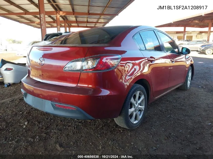 2010 Mazda 3 I VIN: JM1BL1SF2A1208917 Lot: 40656538