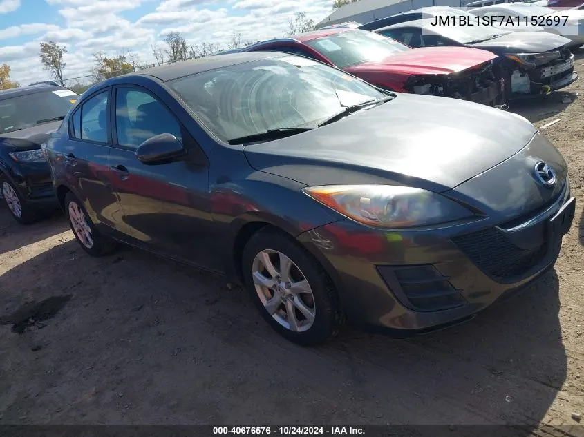 2010 Mazda 3 I VIN: JM1BL1SF7A1152697 Lot: 40676576