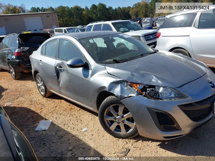 2010 Mazda Mazda3 I Touring VIN: JM1BL1SFXA1315424 Lot: 40685878