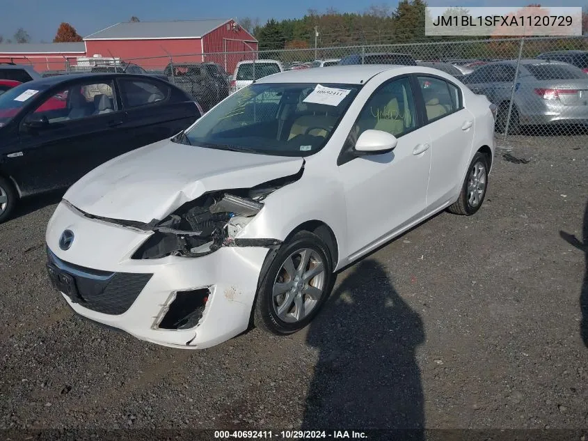 2010 Mazda Mazda3 I Touring VIN: JM1BL1SFXA1120729 Lot: 40692411