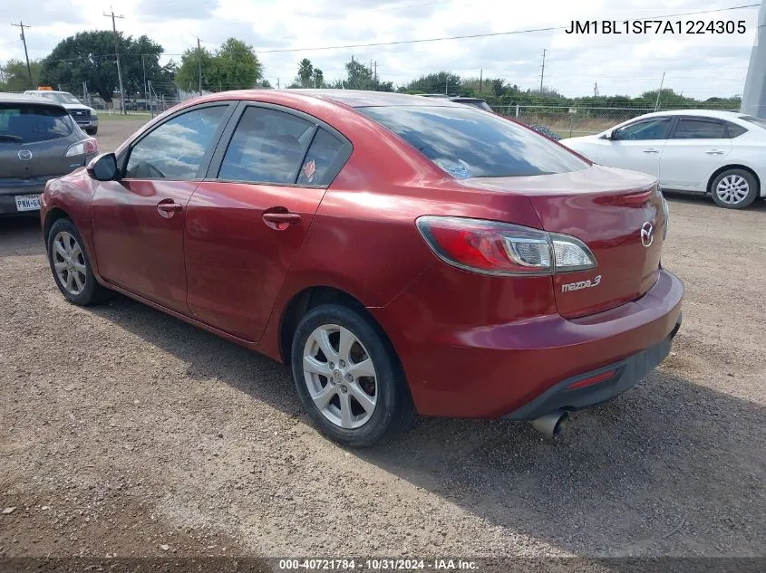 JM1BL1SF7A1224305 2010 Mazda Mazda3 I Touring