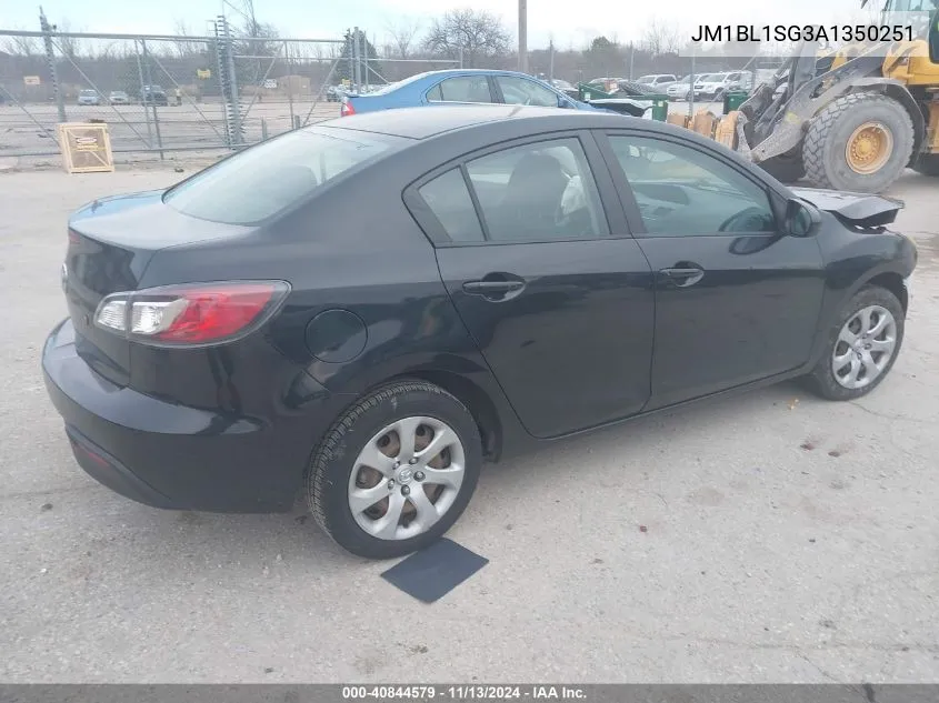 2010 Mazda Mazda3 VIN: JM1BL1SG3A1350251 Lot: 40844579