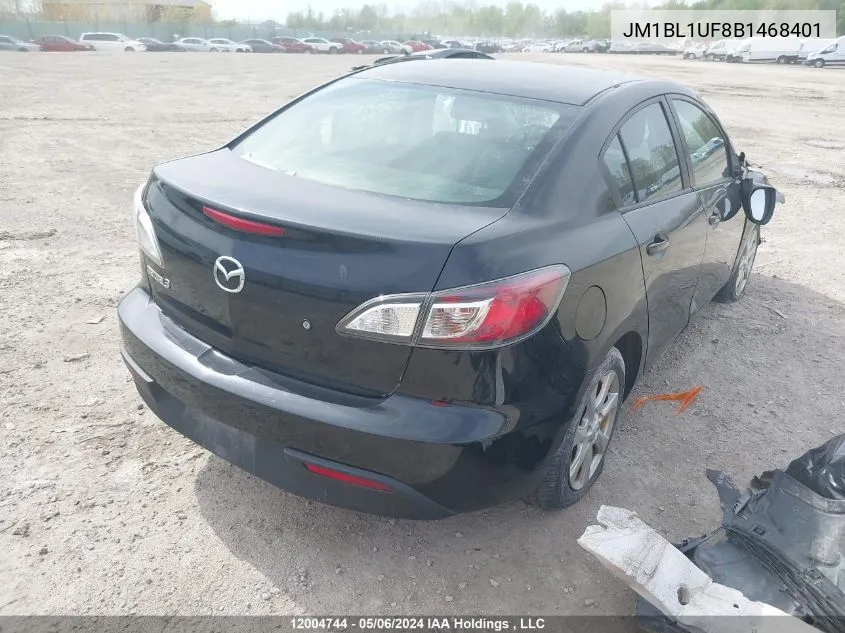 JM1BL1UF8B1468401 2011 Mazda Mazda3