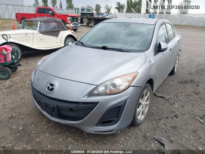 JM1BL1UF3B1455250 2011 Mazda Mazda3