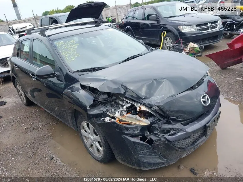 JM1BL1KF6B1455228 2011 Mazda 3