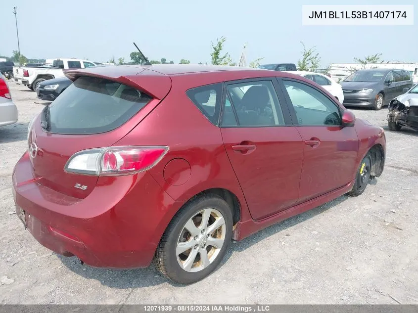 JM1BL1L53B1407174 2011 Mazda Mazda3