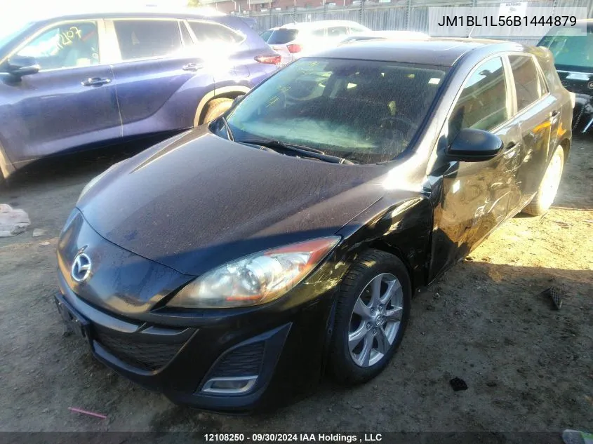 2011 Mazda 3 S VIN: JM1BL1L56B1444879 Lot: 12108250