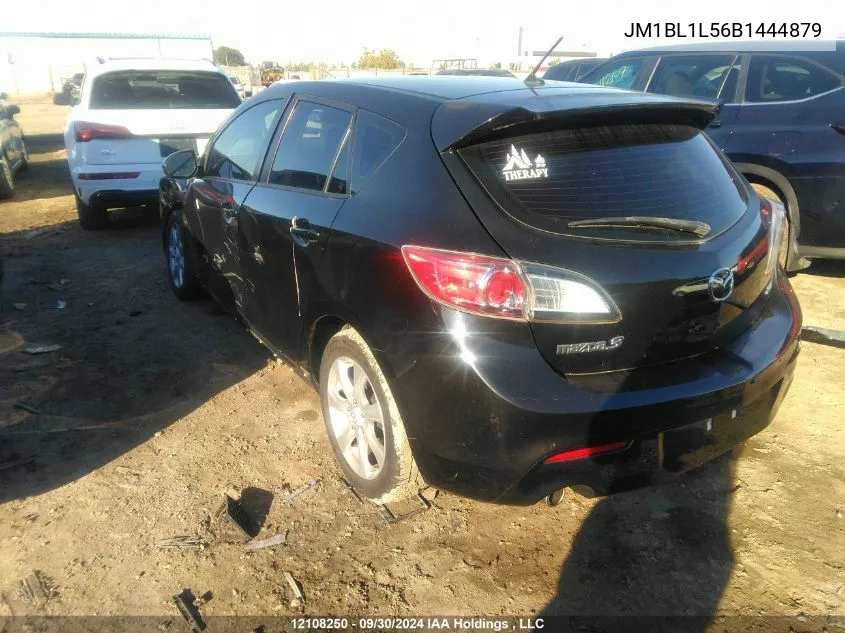 2011 Mazda 3 S VIN: JM1BL1L56B1444879 Lot: 12108250