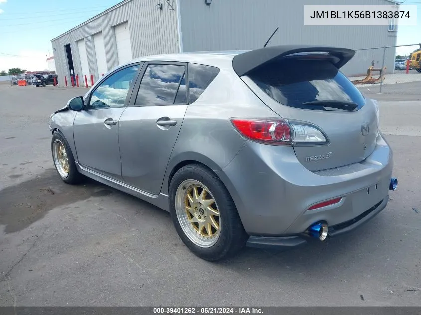 2011 Mazda Mazda3 S Sport VIN: JM1BL1K56B1383874 Lot: 39401262