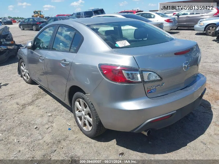 JM1BL1VG9B1359422 2011 Mazda Mazda3 I Touring