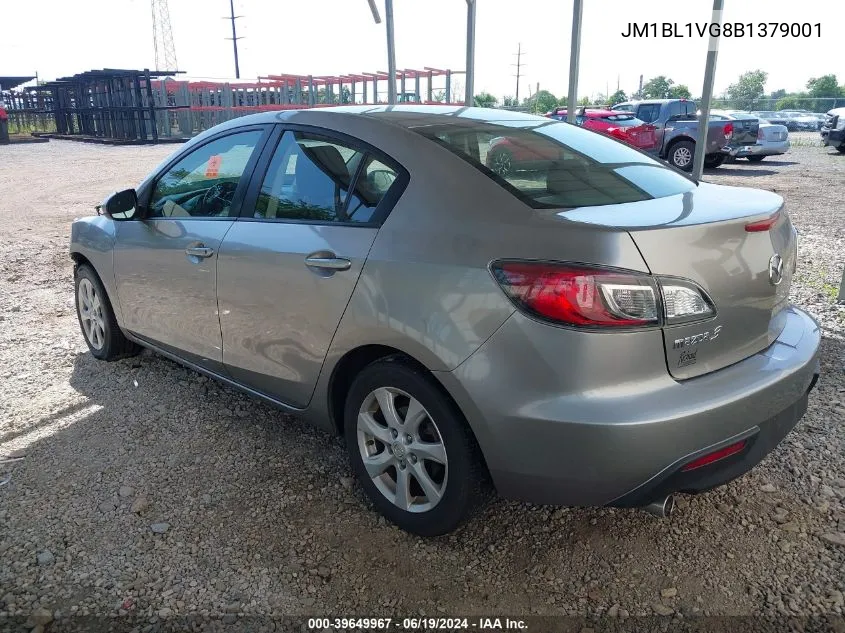 2011 Mazda Mazda3 I Touring VIN: JM1BL1VG8B1379001 Lot: 39649967