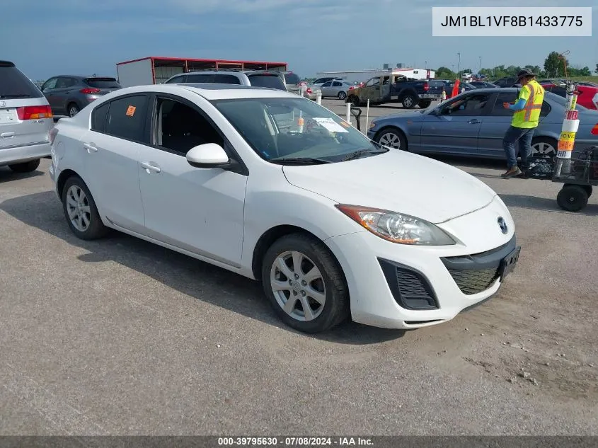 2011 Mazda Mazda3 I Touring VIN: JM1BL1VF8B1433775 Lot: 39795630