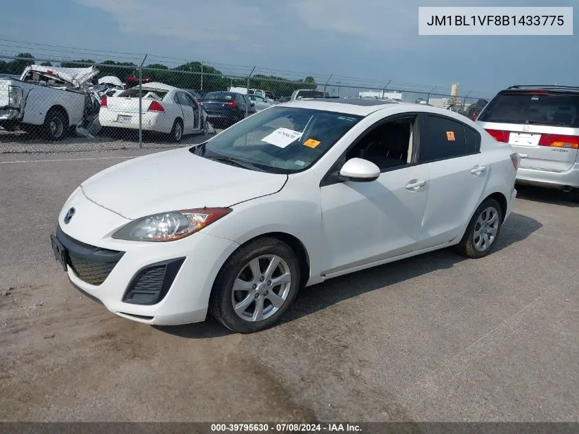 JM1BL1VF8B1433775 2011 Mazda Mazda3 I Touring