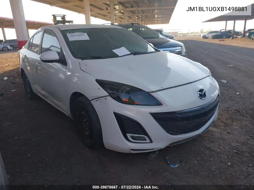 JM1BL1UGXB1498881 2011 Mazda Mazda3