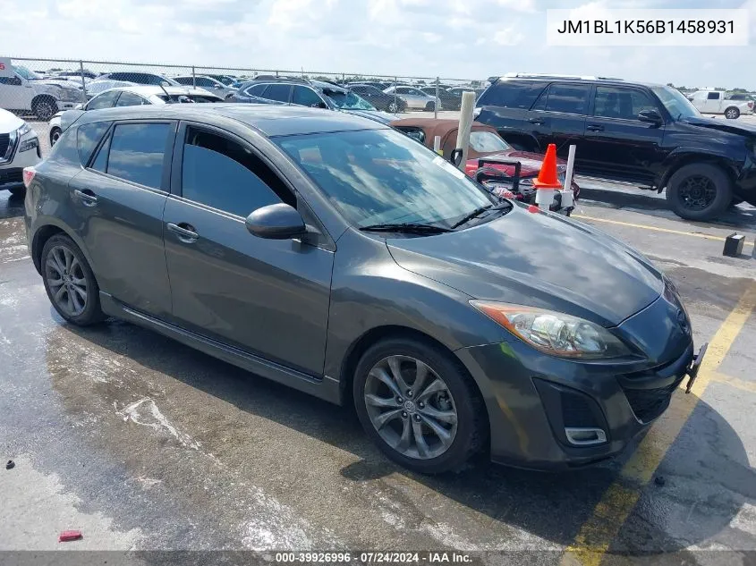 2011 Mazda Mazda3 S Sport VIN: JM1BL1K56B1458931 Lot: 39926996