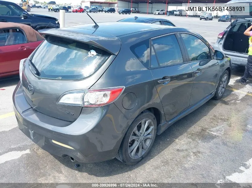 JM1BL1K56B1458931 2011 Mazda Mazda3 S Sport