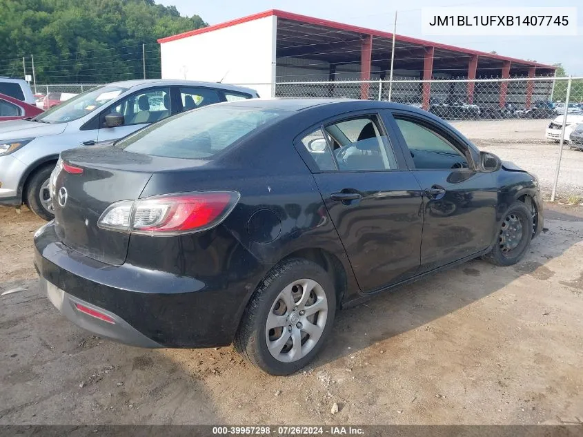 JM1BL1UFXB1407745 2011 Mazda Mazda3 I Sport