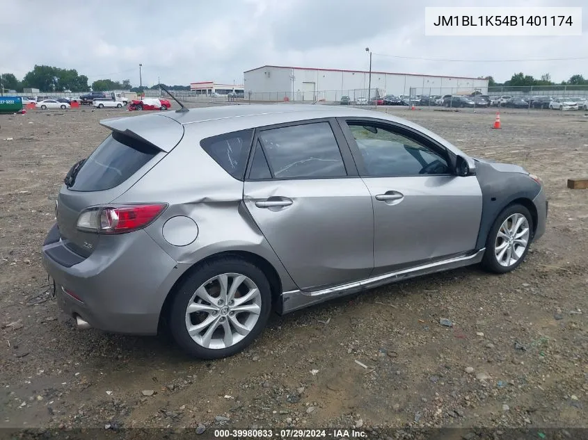 2011 Mazda Mazda3 S Sport VIN: JM1BL1K54B1401174 Lot: 39980833