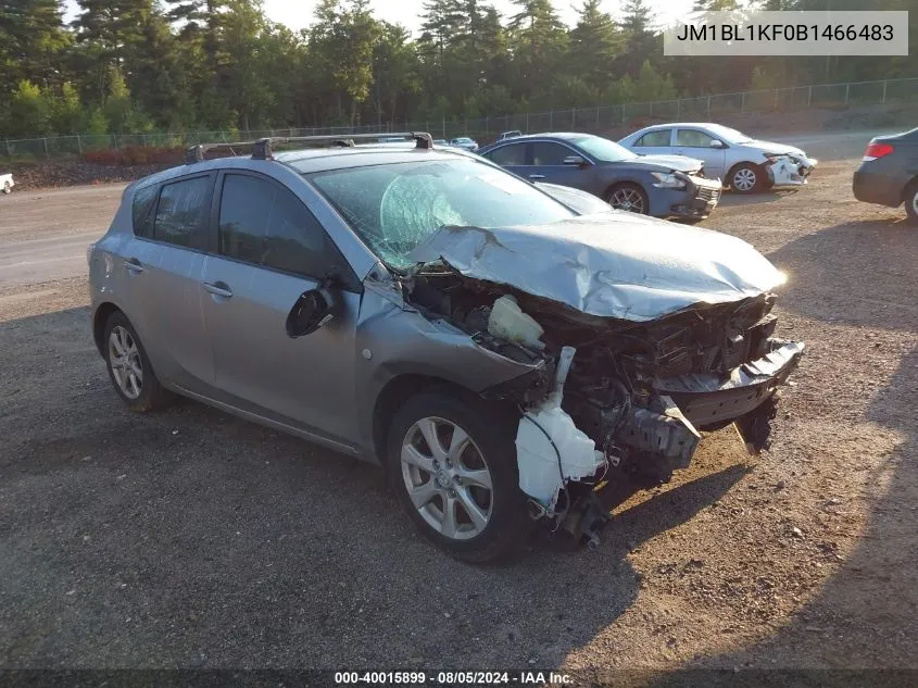 2011 Mazda Mazda3 VIN: JM1BL1KF0B1466483 Lot: 40015899