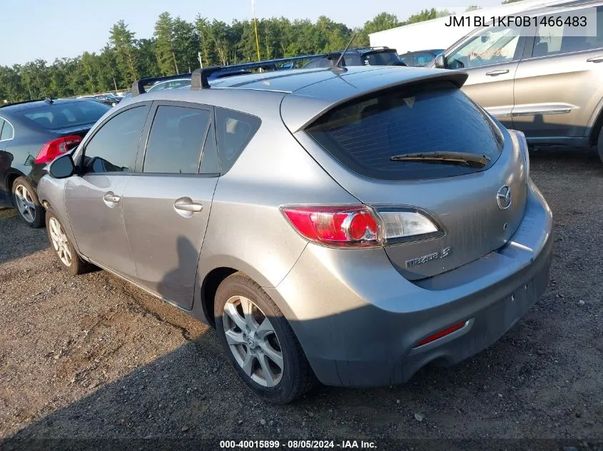 2011 Mazda Mazda3 VIN: JM1BL1KF0B1466483 Lot: 40015899