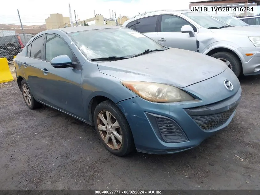 2011 Mazda Mazda3 I Touring VIN: JM1BL1VG2B1416284 Lot: 40027777