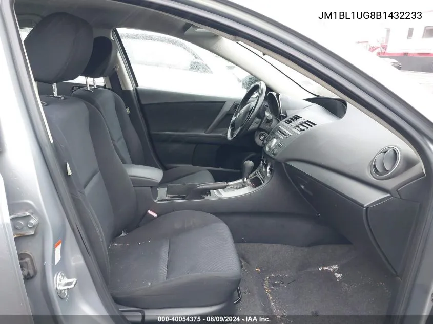 JM1BL1UG8B1432233 2011 Mazda Mazda3 I Sport