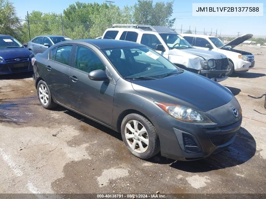 JM1BL1VF2B1377588 2011 Mazda Mazda3 I Touring