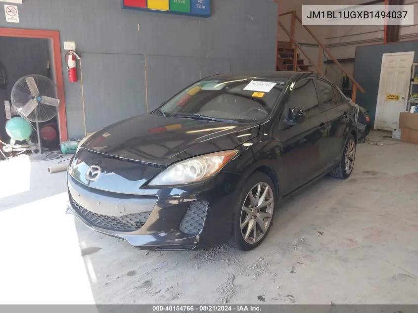 JM1BL1UGXB1494037 2011 Mazda Mazda3 I