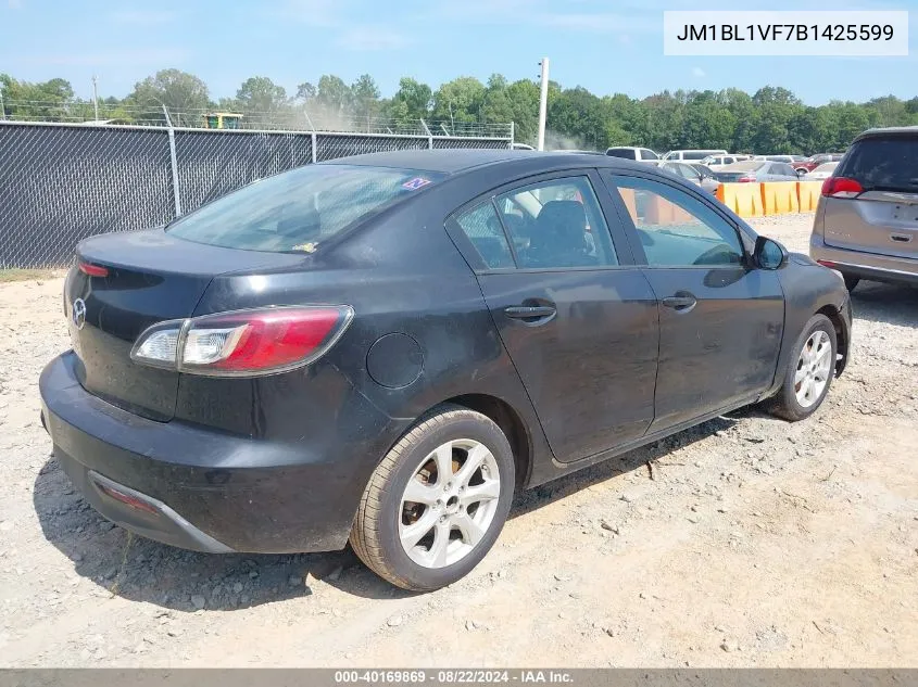 JM1BL1VF7B1425599 2011 Mazda Mazda3 I Touring