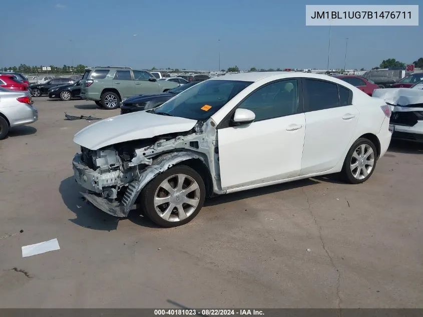 JM1BL1UG7B1476711 2011 Mazda Mazda3 I Sport