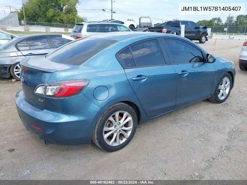 JM1BL1W57B1405407 2011 Mazda Mazda3 S Grand Touring