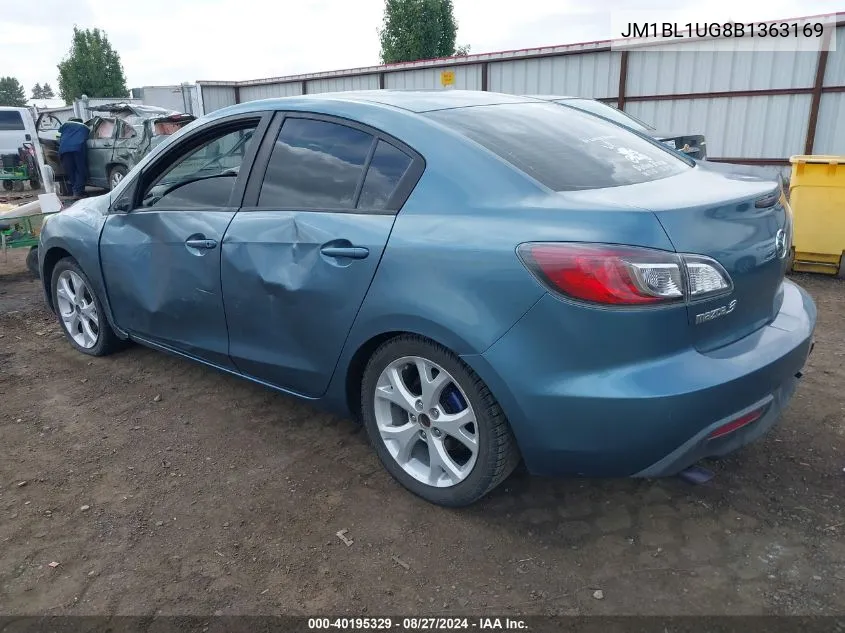 JM1BL1UG8B1363169 2011 Mazda Mazda3 I Sport